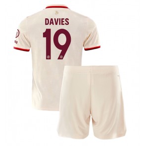 Bayern Munich Alphonso Davies #19 Rezervni Dres za Dječji 2024-25 Kratak Rukavima (+ kratke hlače)